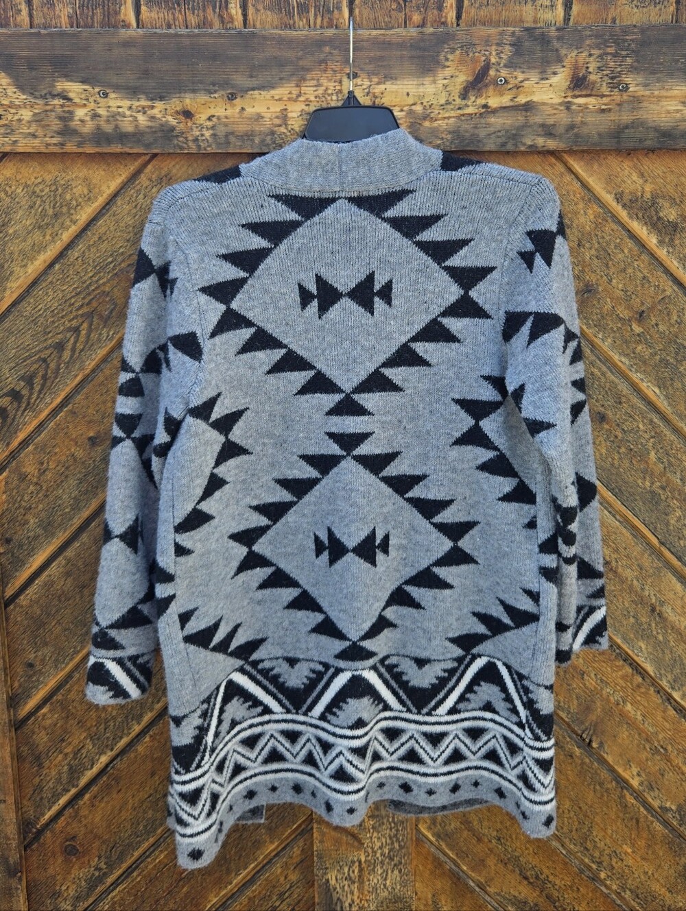 Frye Southwestern Jacquard Cardigan Sweater - Picture 5 of 5
